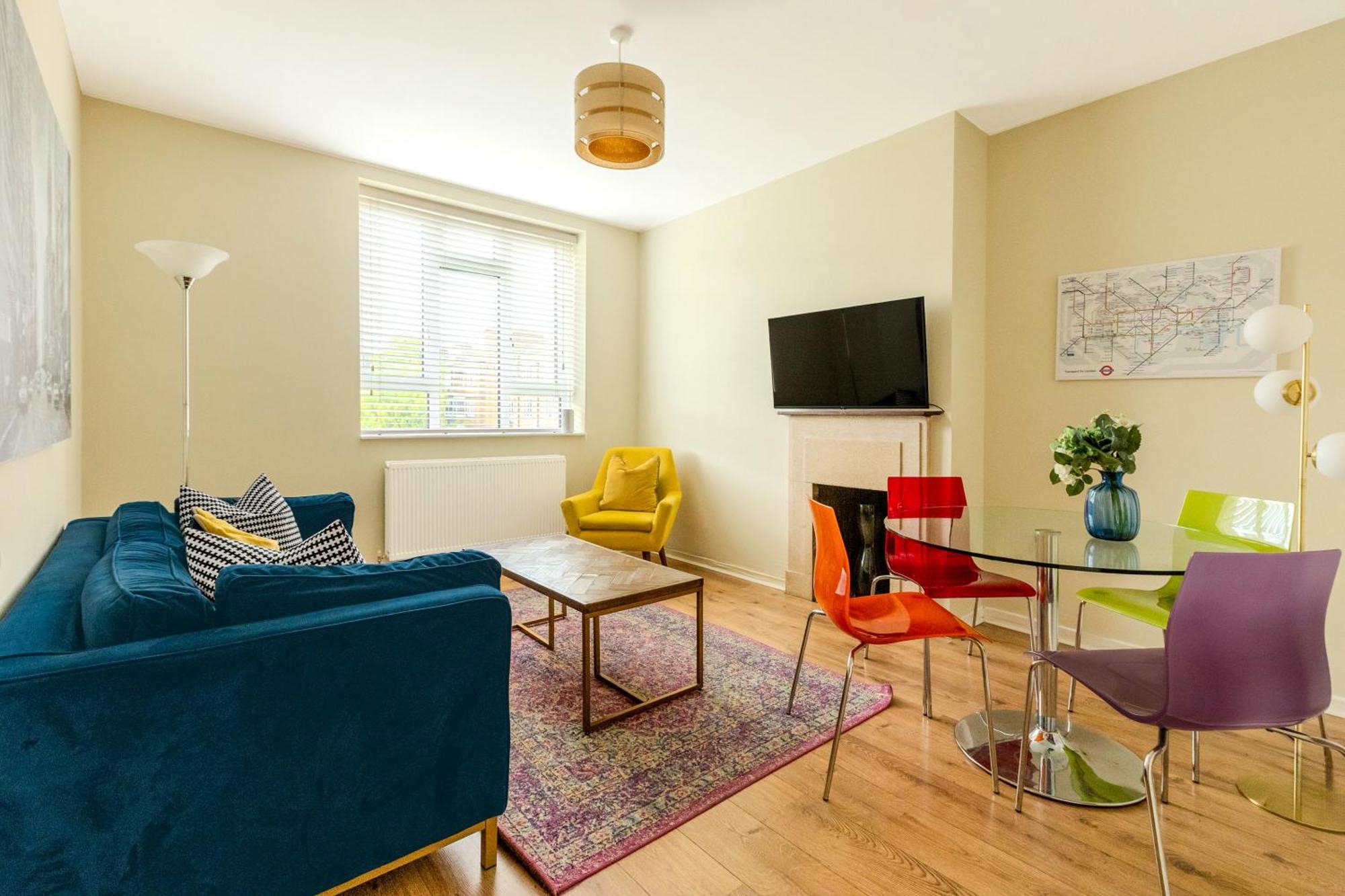 Bright Modern 1 Bedroom Flat, 5 Min To Vauxhall St Λονδίνο Εξωτερικό φωτογραφία
